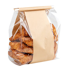 Bag Tek Kraft Paper Bakery Tin Tie Bag - 8 1/4