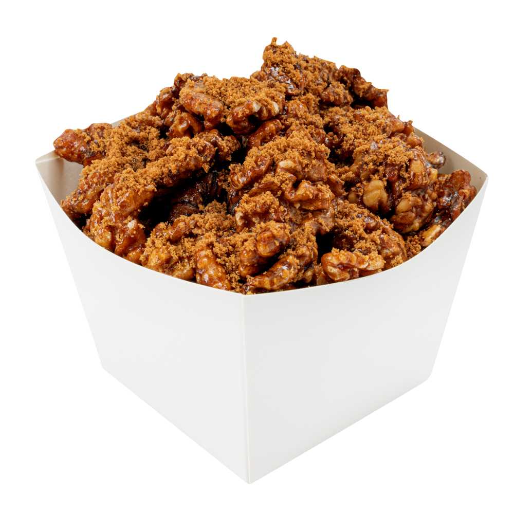 Bio Tek Square White Paper Snack Box - 4 1/4" x 4 1/4" x 3 1/4" - 800 count box
