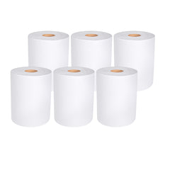 Clean Tek Professional White Paper Towel Roll - 1-Ply - 600' x 8