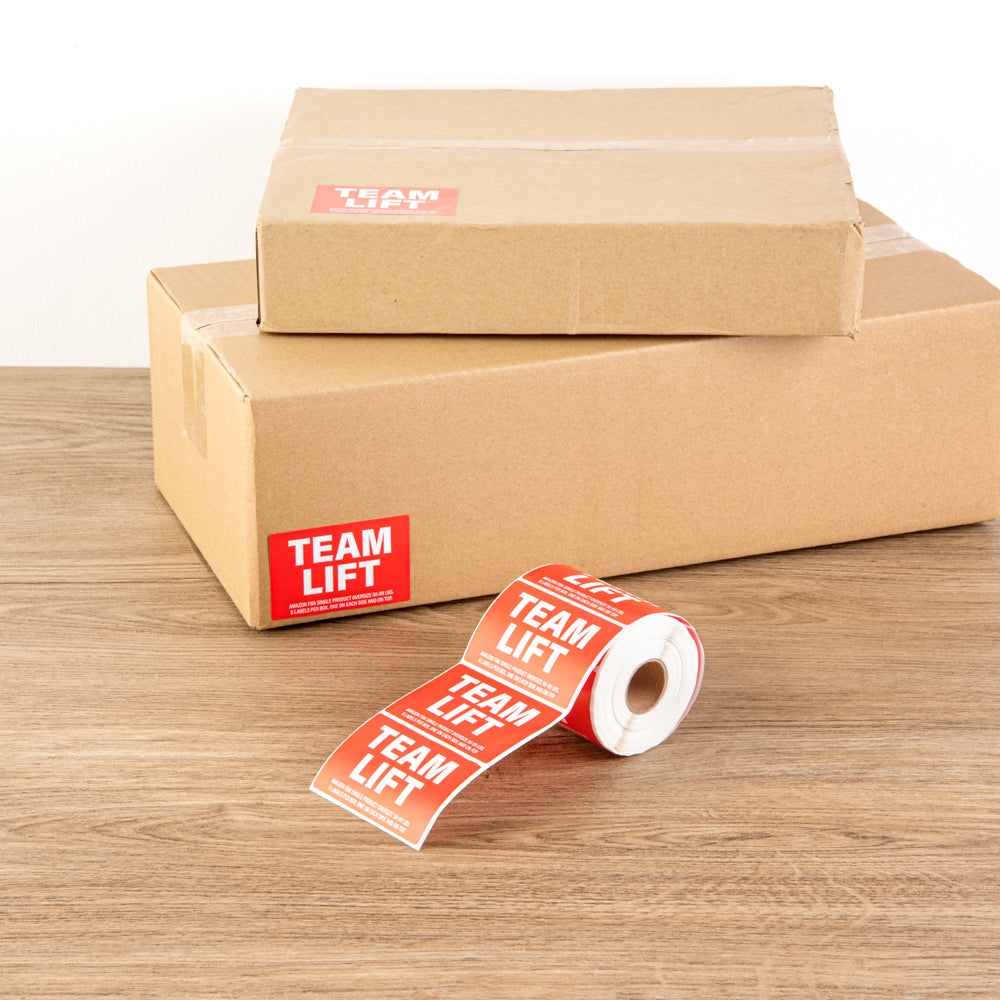 Team Left Label Label Tek Red Paper Team Lift Label - 3