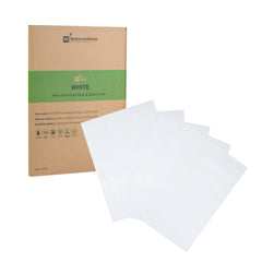 RW Base No PFAS Added White Paper Food Wrap and Basket Liner - Greaseproof - 15