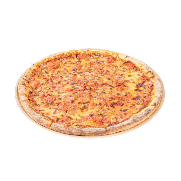 Eco Pie Round Kraft Paperboard Pizza Tray Oven-Safe 18'' 50