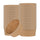 Bio Tek 37 oz Round Kraft Paper Take Out Container - 6 1/2" x 6 1/2" x 2 1/2" - 200 count box