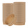 Bio Tek 22 oz Round Kraft Paper Take Out Container - 6 1/2" x 6 1/2" x 1 3/4" - 200 count box