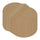 Bio Tek Kraft Paper 2-Compartment Insert - Fits 22, 37 and 42 oz Containers - 200 count box