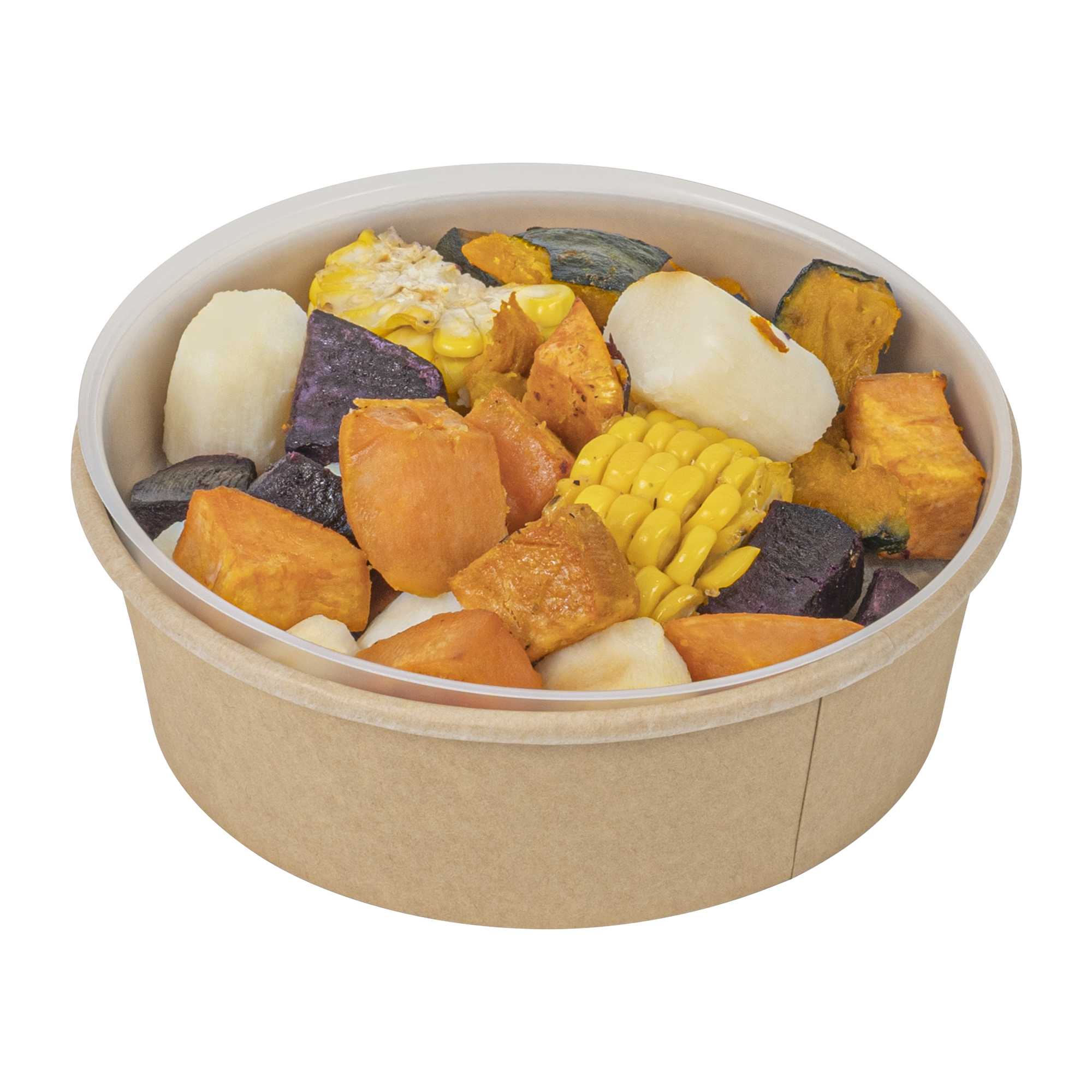 Bio Tek 12 oz White Plastic Insert Tray - Fits 17-45 oz Containers - 50 count box