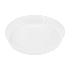 Bio Tek 16 oz White Plastic Insert Tray - Fits 17-45 oz Containers - 50 count box