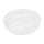 Bio Tek 15 oz White Plastic 2-Compartment Insert Tray - Fits 22, 37 and 42 oz Containers - 50 count box