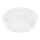 Bio Tek 15 oz White Plastic 3-Compartment Insert Tray - Fits 22, 37 and 42 oz Containers - 50 count box