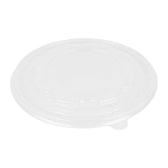 Bio Tek Clear Plastic Take Out Container Lid - Fits 22, 34, 37 and 42 oz Containers - 50 count box