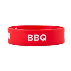 First In First Out Red Silicone BBQ Label Band - Fits 16, 20 and 24 oz Squeeze Bottles - 500 count box