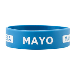 First In First Out Blue Silicone Mayo Label Band - Fits 16, 20 and 24 oz Squeeze Bottles - 500 count box