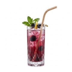 STRAWZY Kraft Paper Bendable Straw - Unwrapped, Biodegradable, 6 mm - 7 3/4