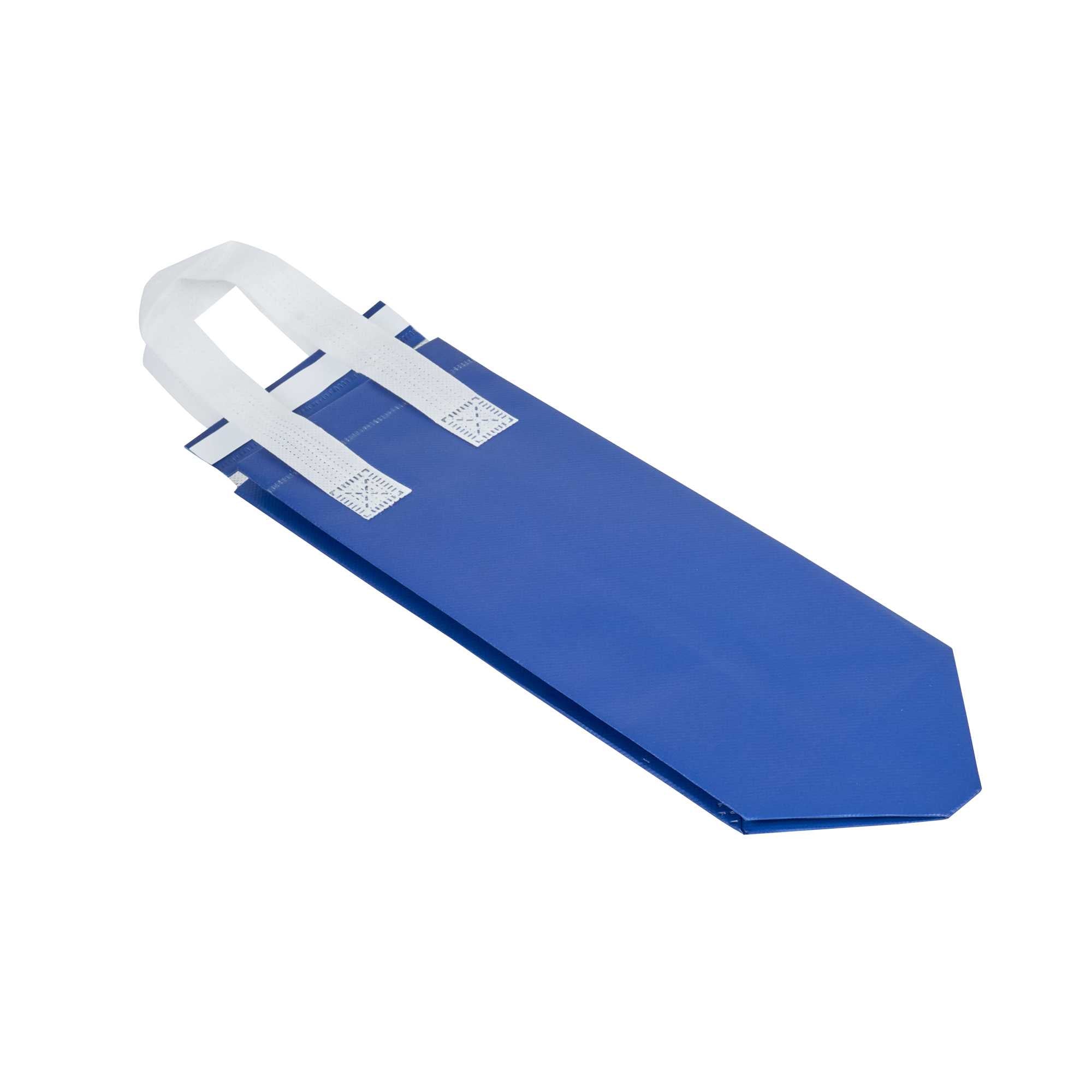 Bag Tek Blue Insulated Take Out Bag - Tamper-Evident - 4 3/4" x 4" x 11" - 500 count box