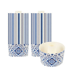 Panificio 53 oz Paper Baking Ring Mold - Floral, Greaseproof - 5 3/4