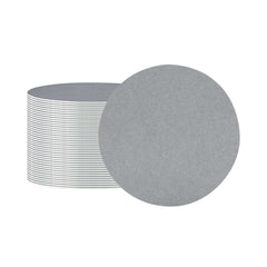 Bar Lux Round Gray Paper Coaster - 4