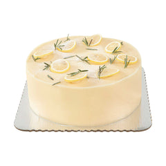 Pastry Tek Square Silver Cake Board - Scalloped Edge - 13 3/4