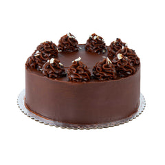 Pastry Tek Round Silver Cake Board - Scalloped Edge - 13 3/4