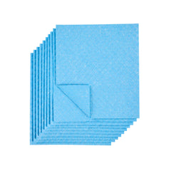 Clean Tek Professional Blue Reusable Swedish Dishcloth - Biodegradable - 6 3/4