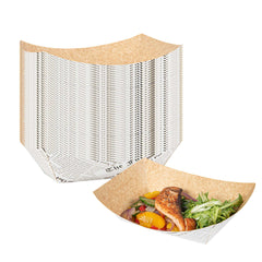 Bio Tek 2 1/2 lb Newsprint Paper #1000 Food Tray / Boat - 9 1/4