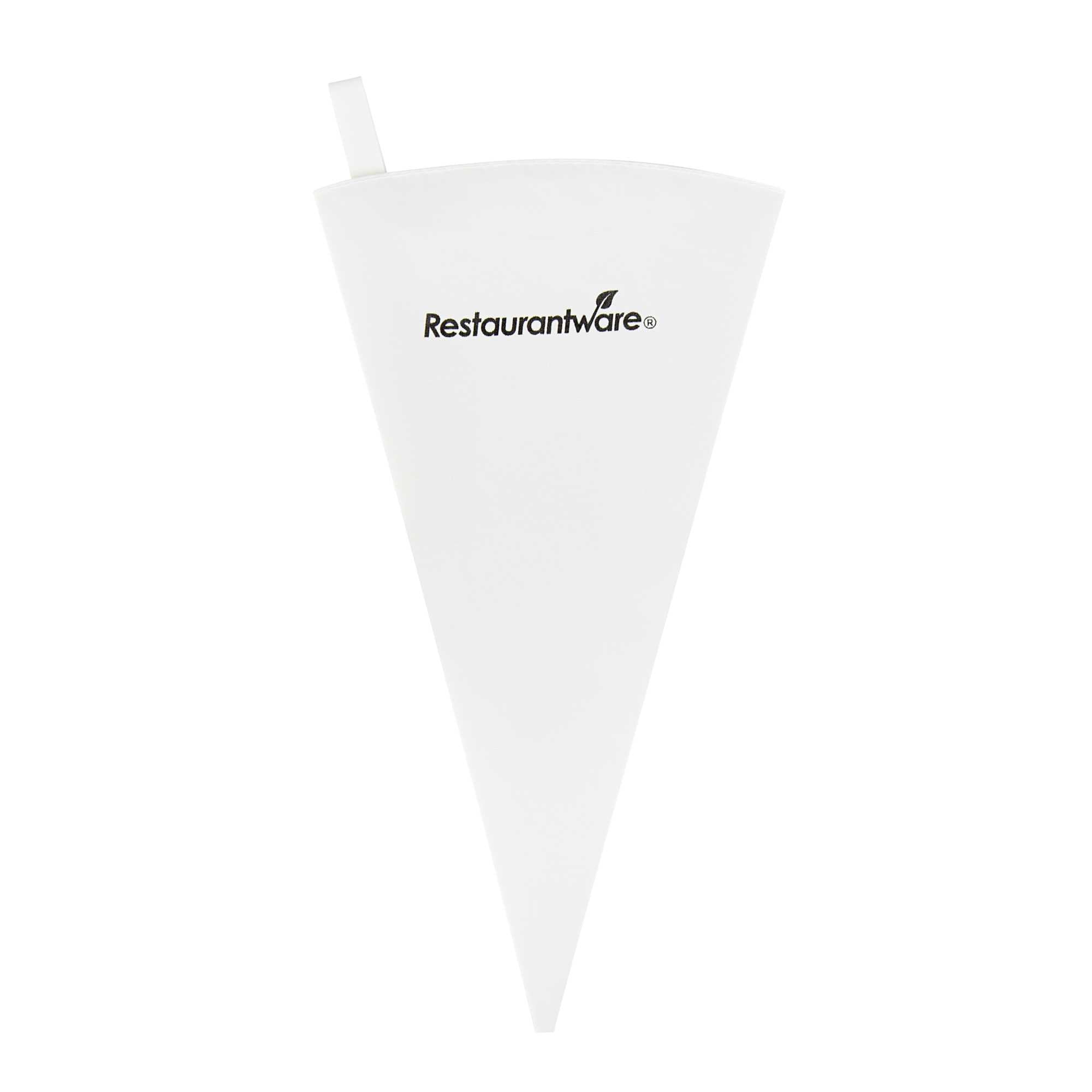 Pastry Tek Plastic Coated Canvas Reusable Pastry Piping Bag - 10" - 1 count box