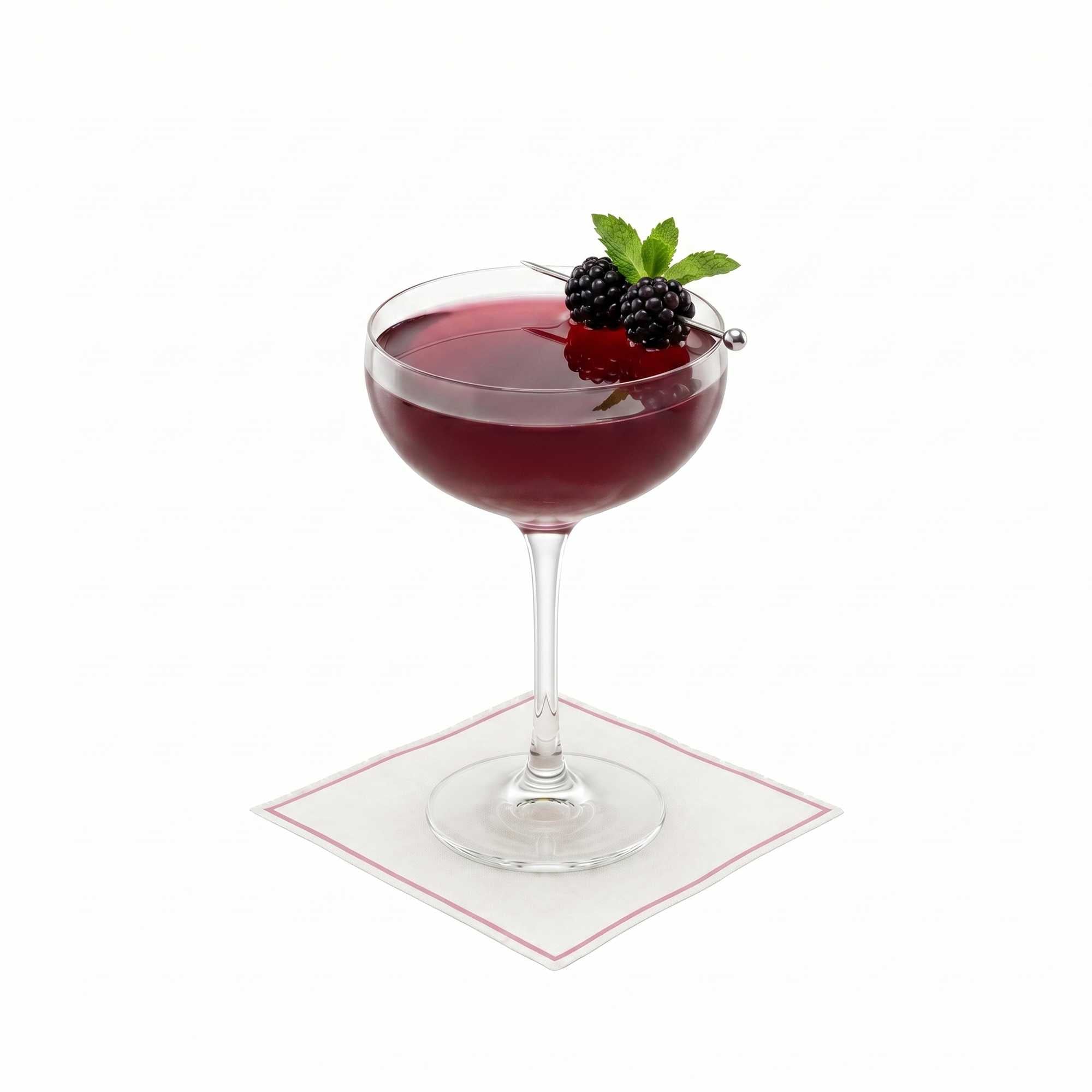 Bar Lux Square Pink Paper Coaster - Linen-Like, PE Lined Backing - 3 1/2" x 3 1/2" - 10000 count box