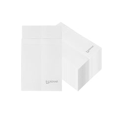 Luxenap White Paper Linen-Feel Dinner Napkin - Air Laid, Kangaroo - 15 3/4