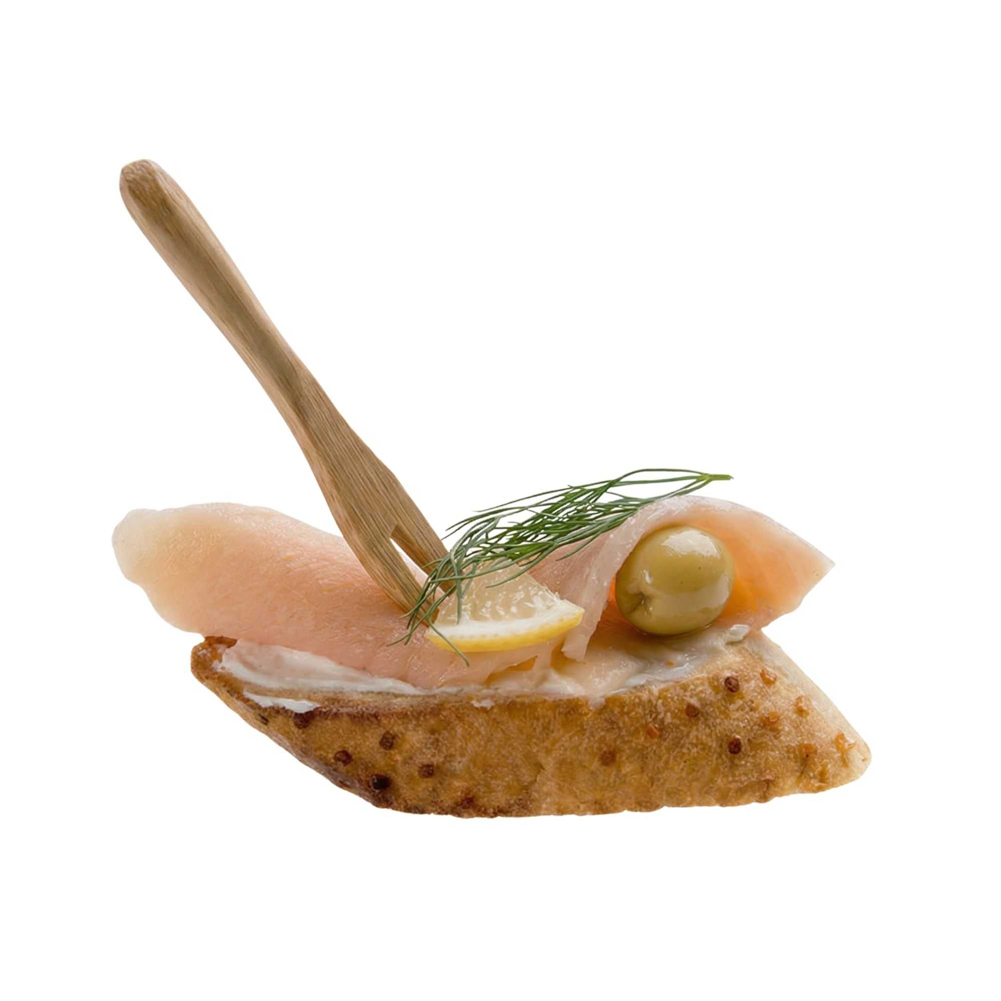 Bambuddha Natural Bamboo Mini Fork - 3 1/2" - 100 count box