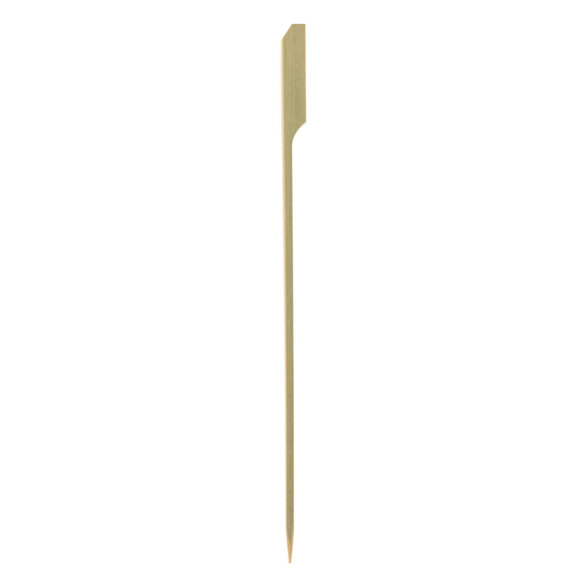 Pixy Natural Bamboo Paddle Skewer - 8" - 100 count box