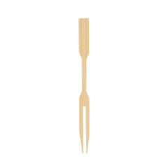 Natural Bamboo Asian Fork - 3 1/2
