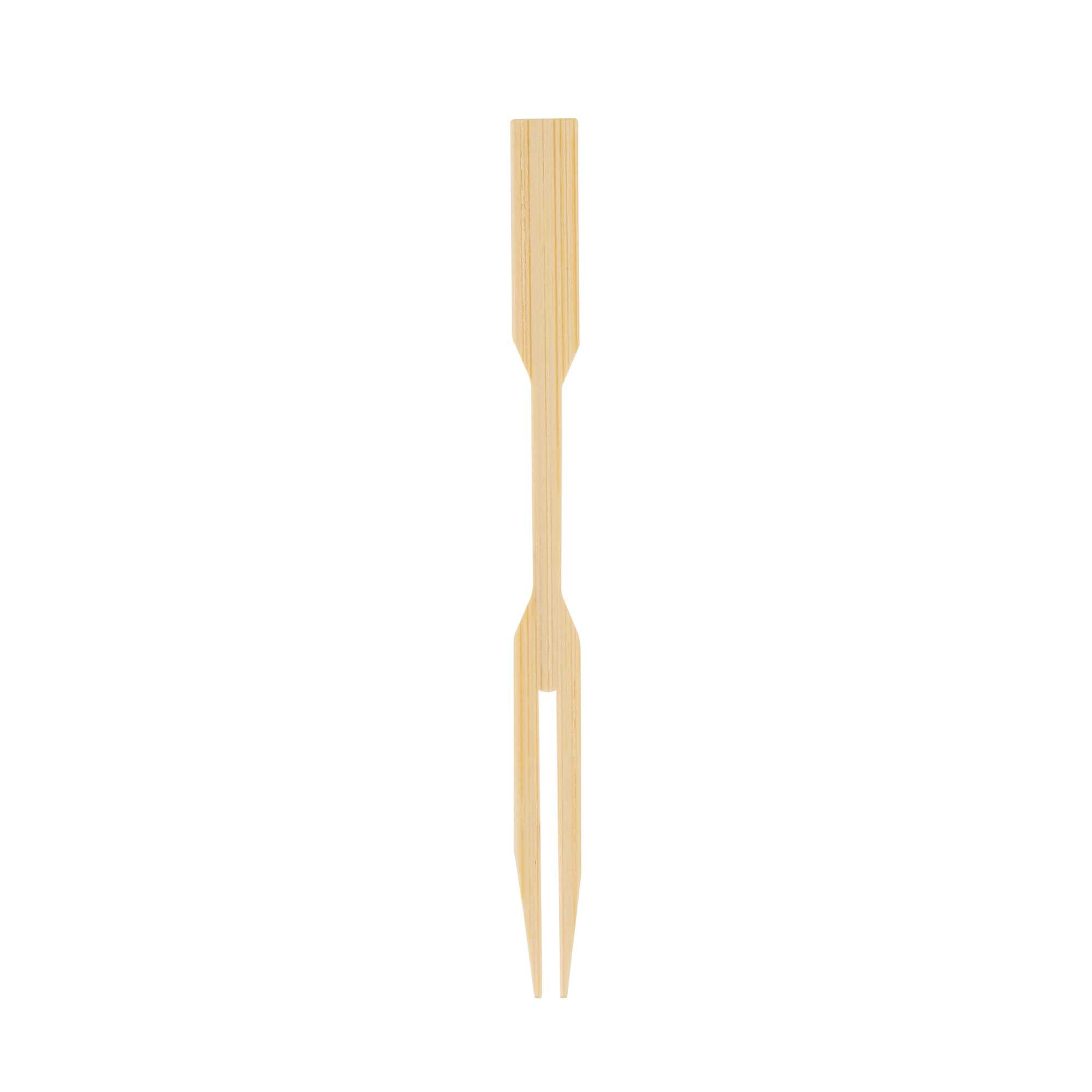 Bambuddha Natural Bamboo Asian Fork - 3 1/2" - 30000 count box