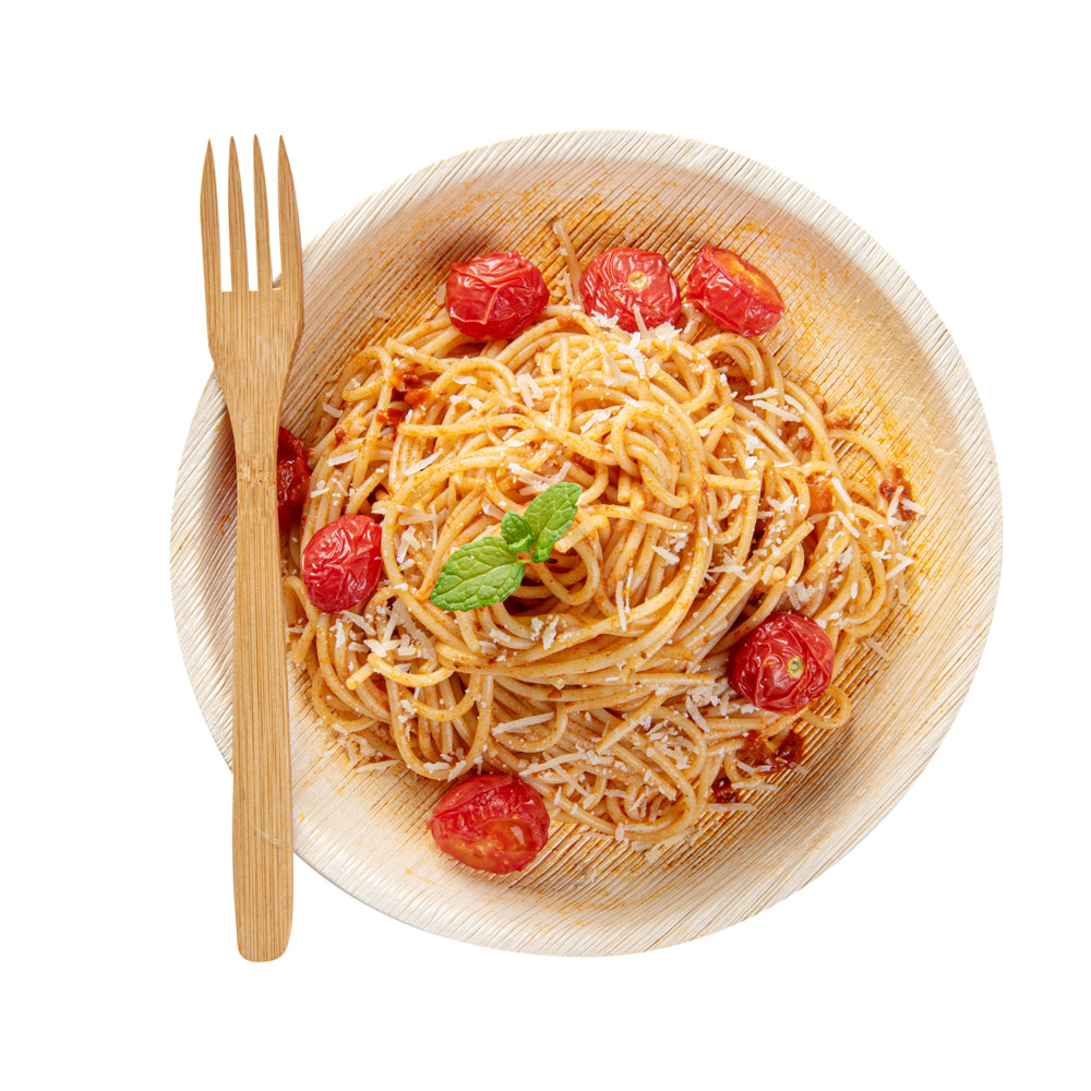 Bambuddha Natural Bamboo Fork - 8" - 100 count box