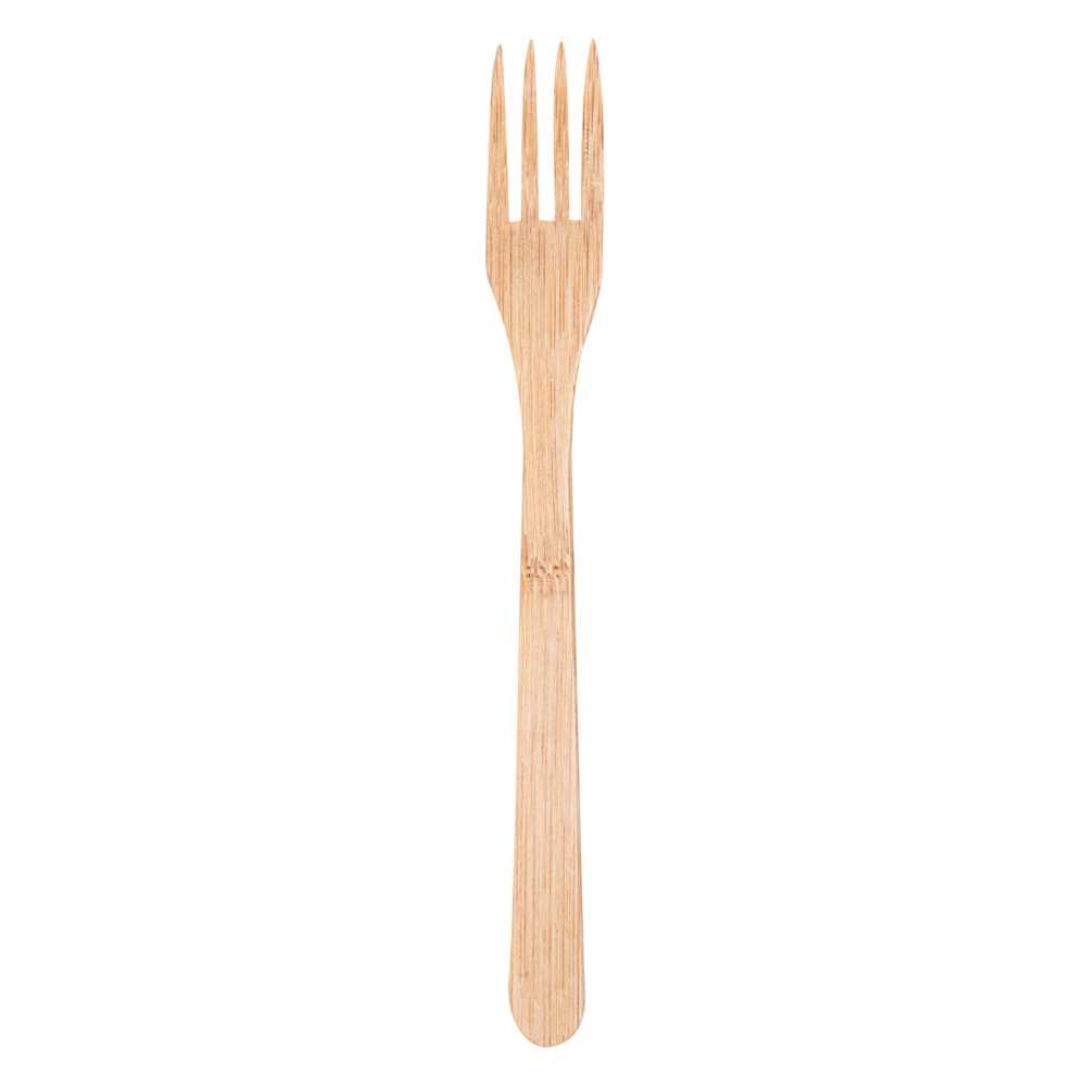 Bambuddha Natural Bamboo Fork - 8" - 1000 count box