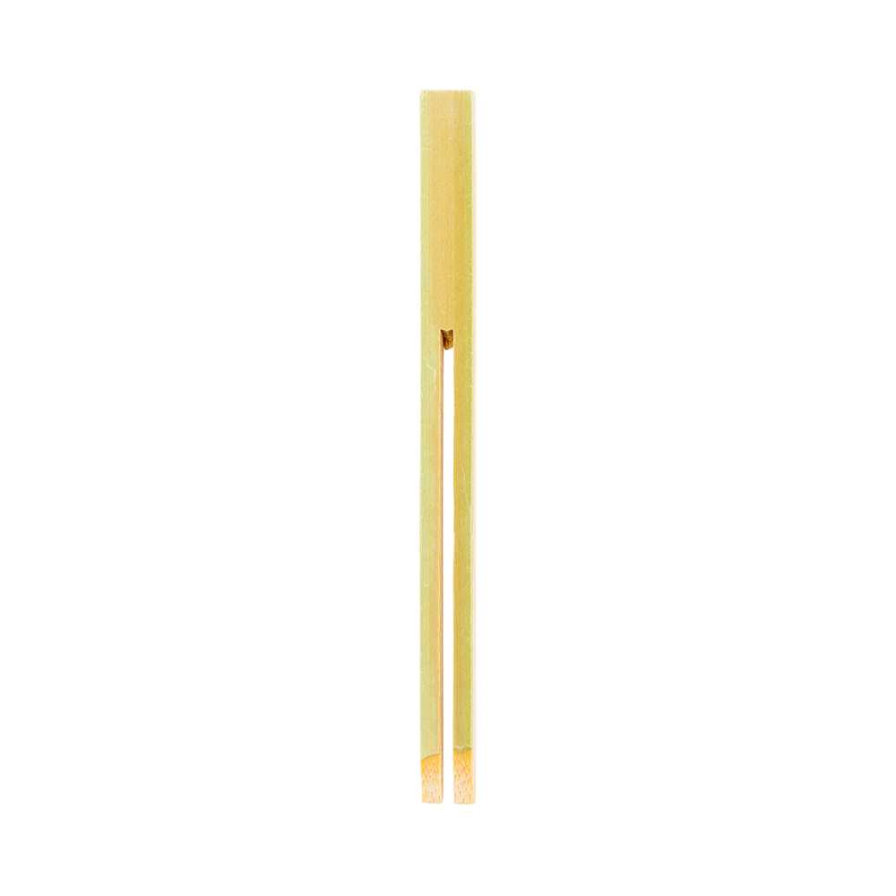 Pixy Natural Bamboo Double Prong Pick - 4" - 100 count box