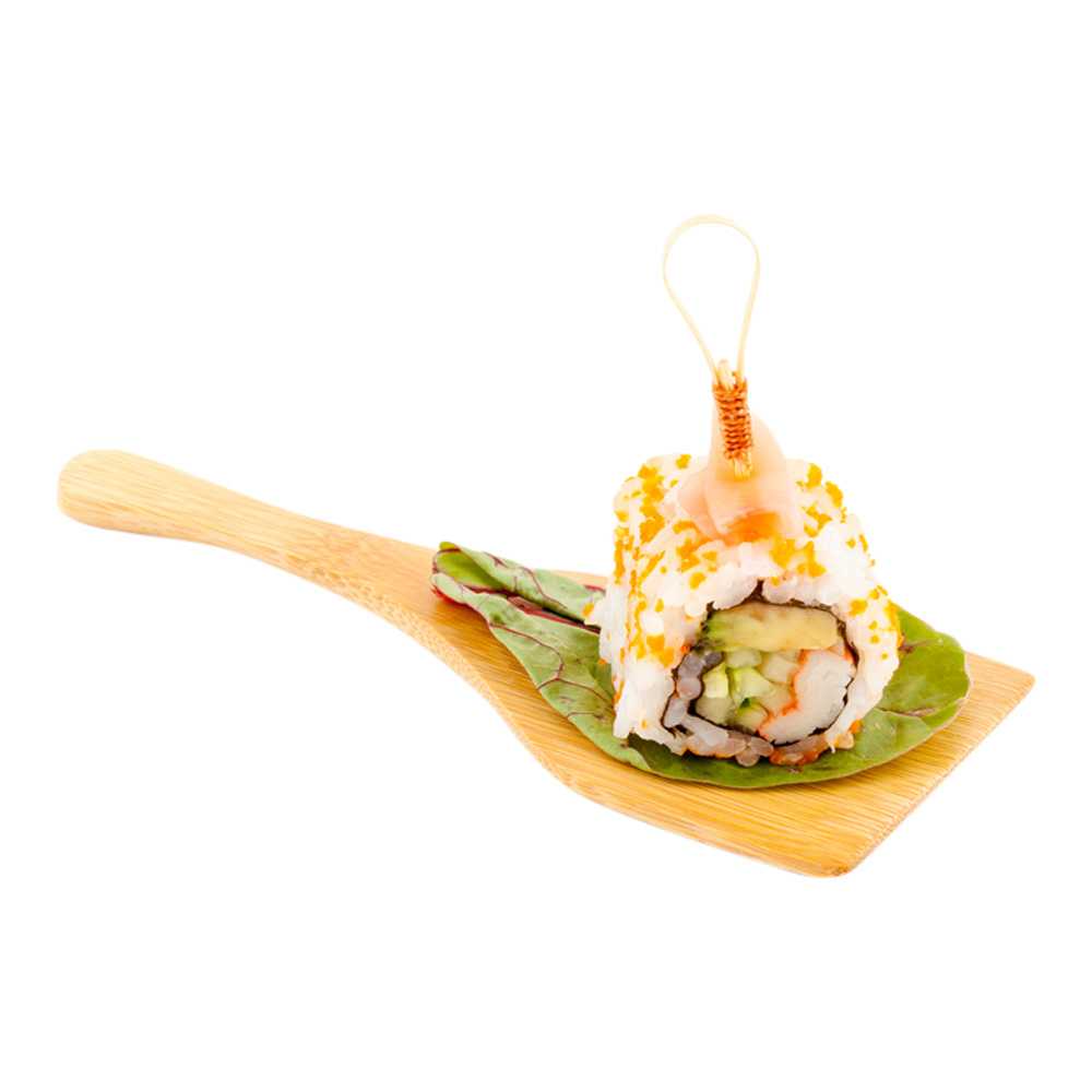 Bambuddha Natural Bamboo Large Spatula - 5 1/2" - 1000 count box