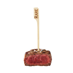 RW Smart Natural Bamboo Paddle Pick / Food Marker - Rare - 4