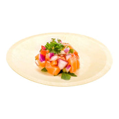 Taipei Round Natural Wood Plate - 5 1/2