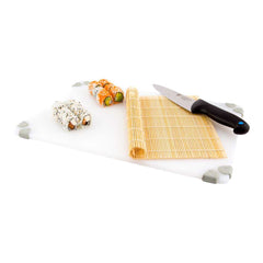 Bento Tek Square Natural Bamboo Sushi Mat - 10 1/2