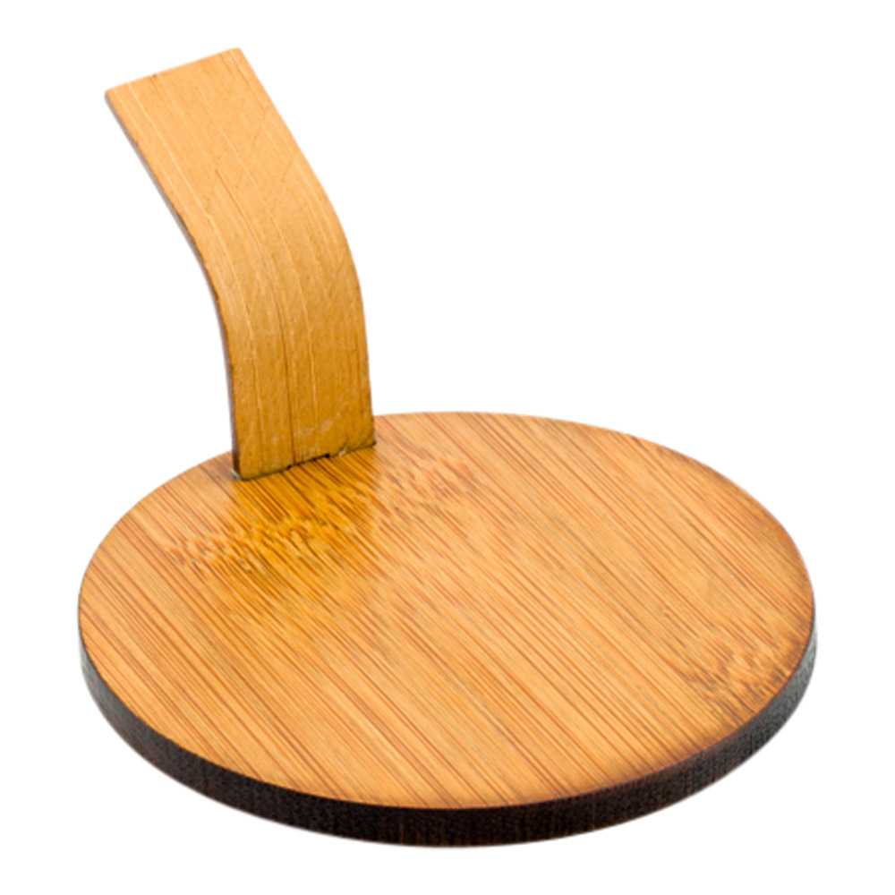 Bambuddha Deco Round Natural Bamboo Serving Disk - 3" x 3" - 400 count box
