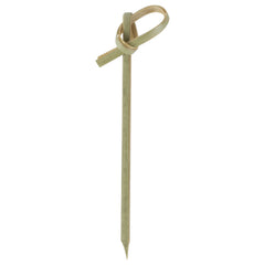 Pixy Munchkin Natural Bamboo Knotted Pick - 2 1/2