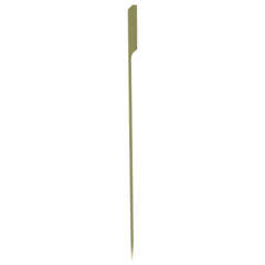 Natural Bamboo Paddle Grill Skewer - 10