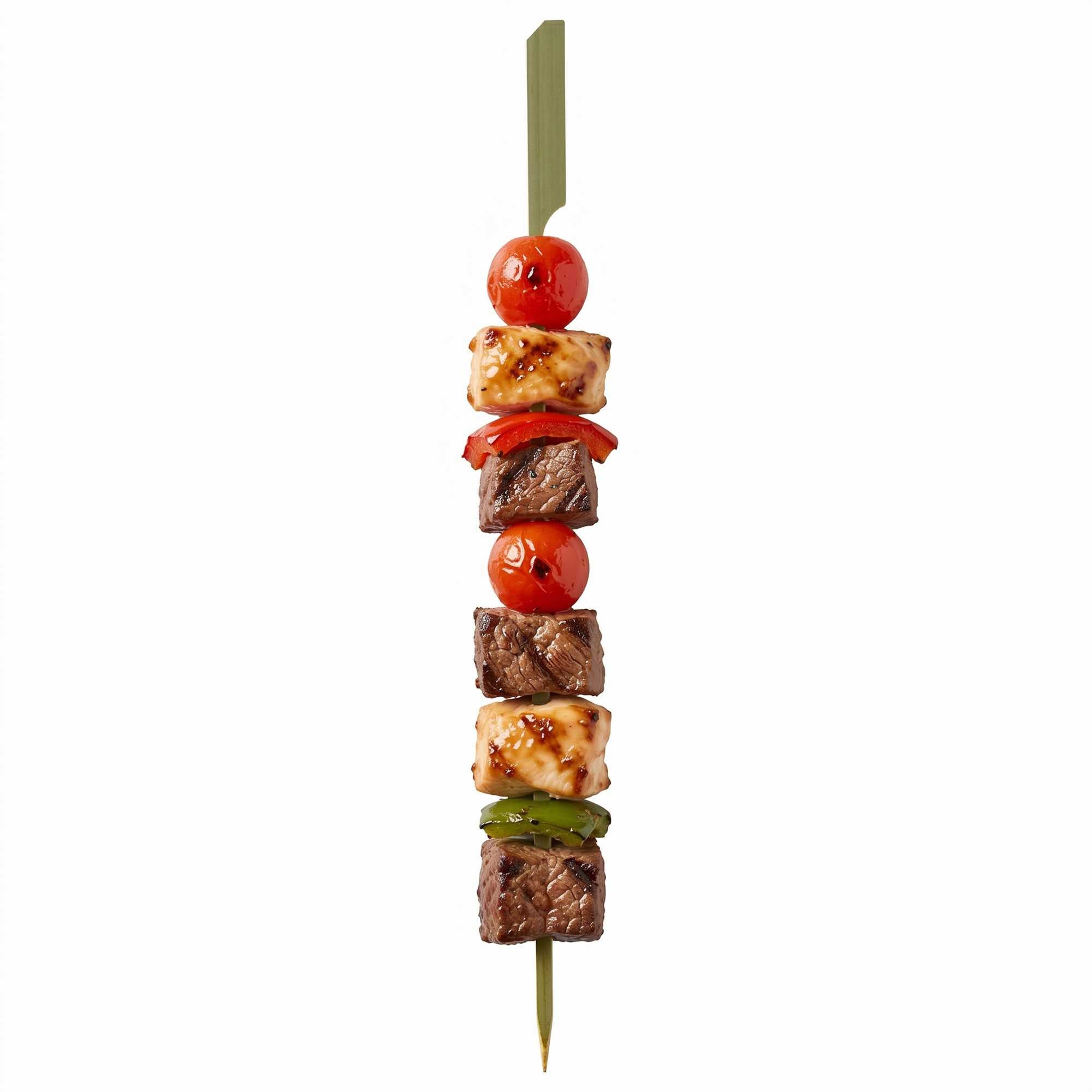 Pixy Natural Bamboo Paddle Grill Skewer - 10" - 5000 count box