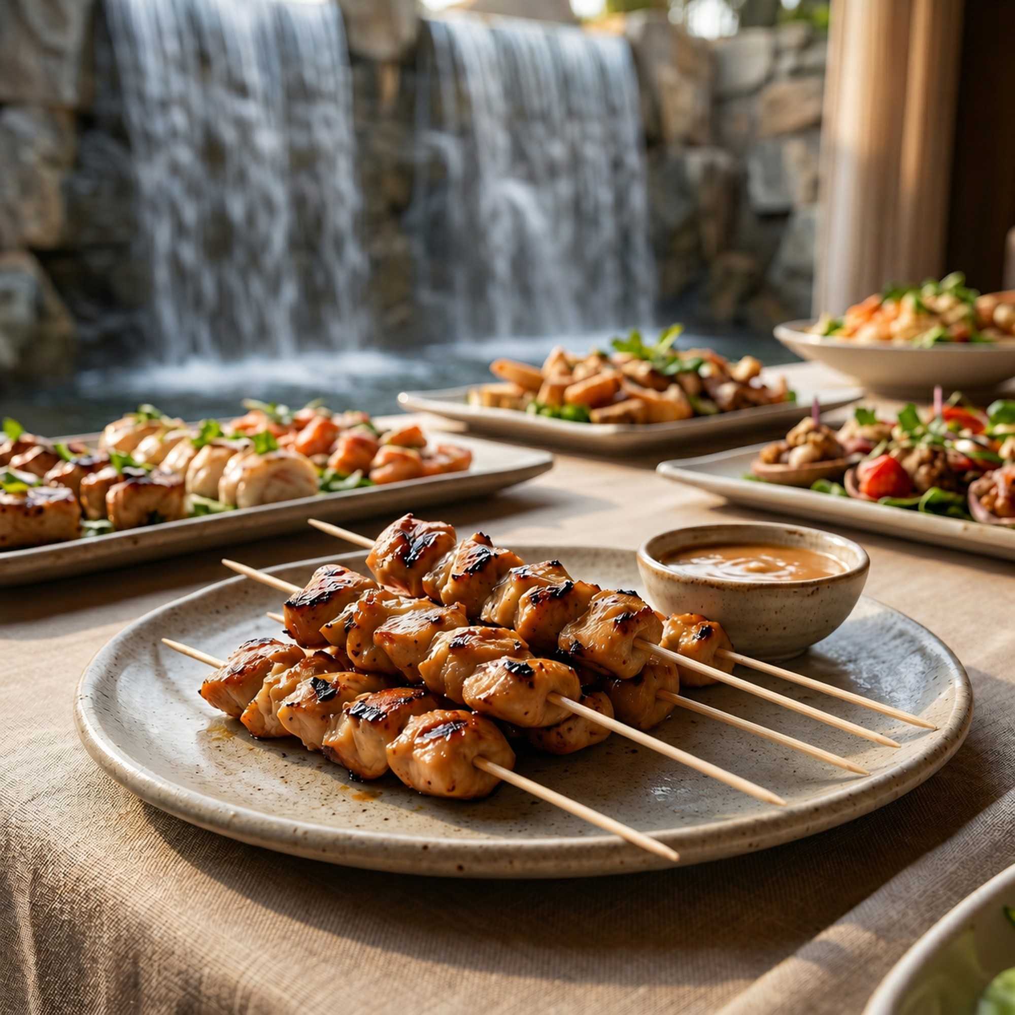 Pixy Robata Sturdy Natural Bamboo Grilling Skewer - 10" - 10000 count box