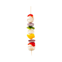 Pixy Robata Sturdy Natural Bamboo Grilling Skewer - 12