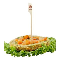 RW Smart Natural Bamboo Paddle Pick / Food Marker - Vegan - 4