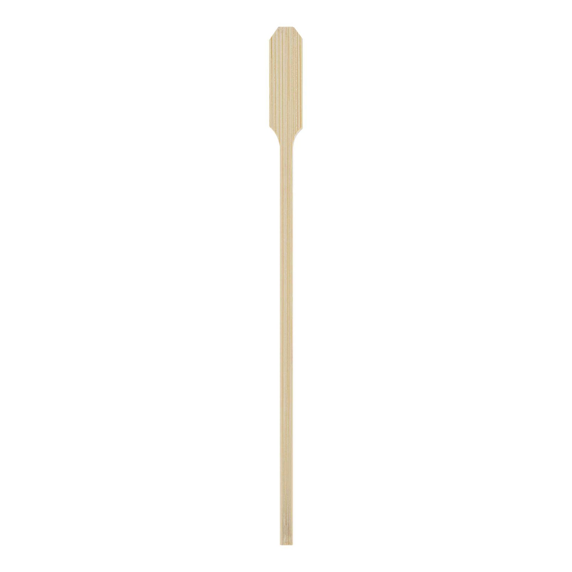 Restpresso Natural Bamboo Paddle Coffee Stirrer - 6" - 1000 count box
