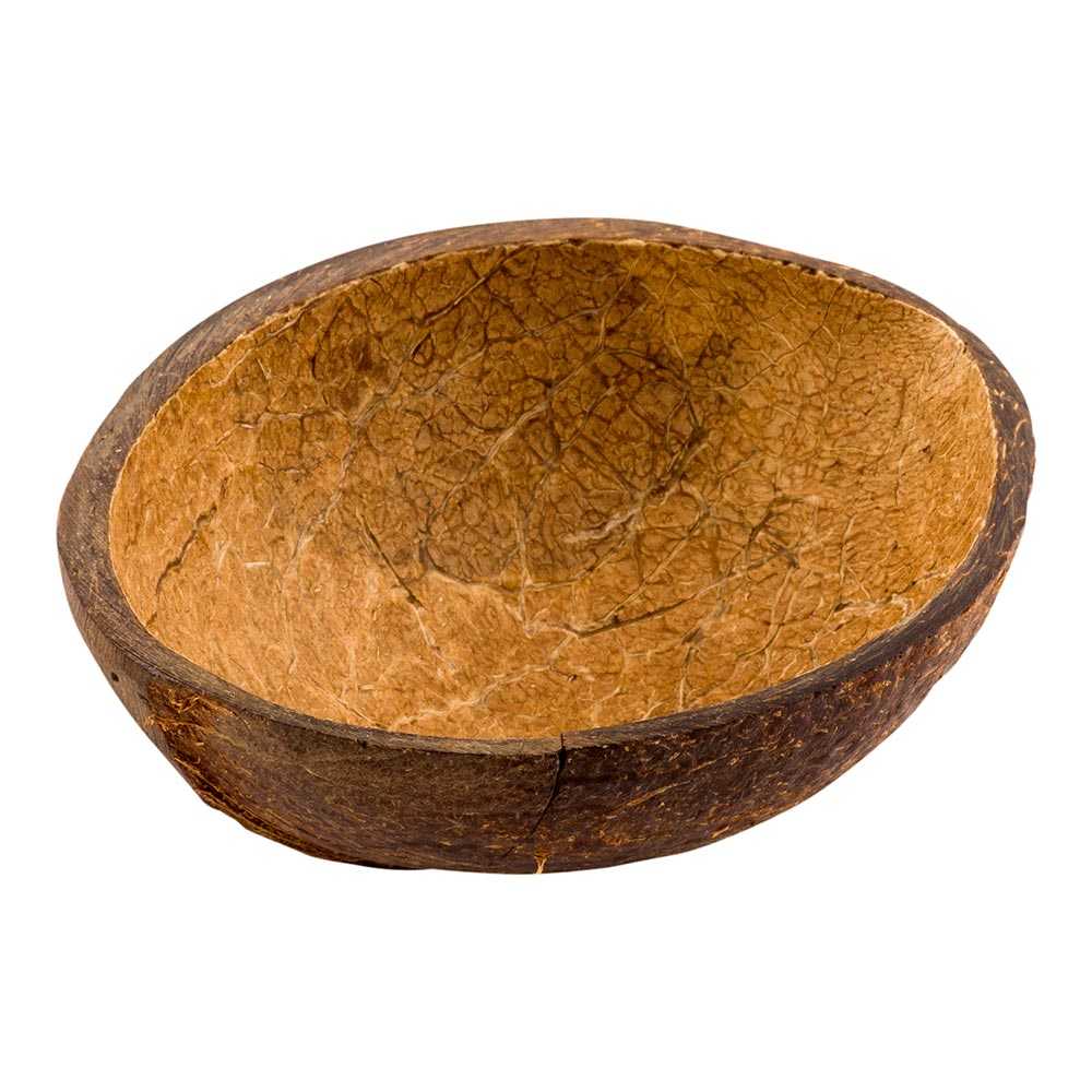 Coco Casa Natural Coconut Shell Bowl - 100 count box