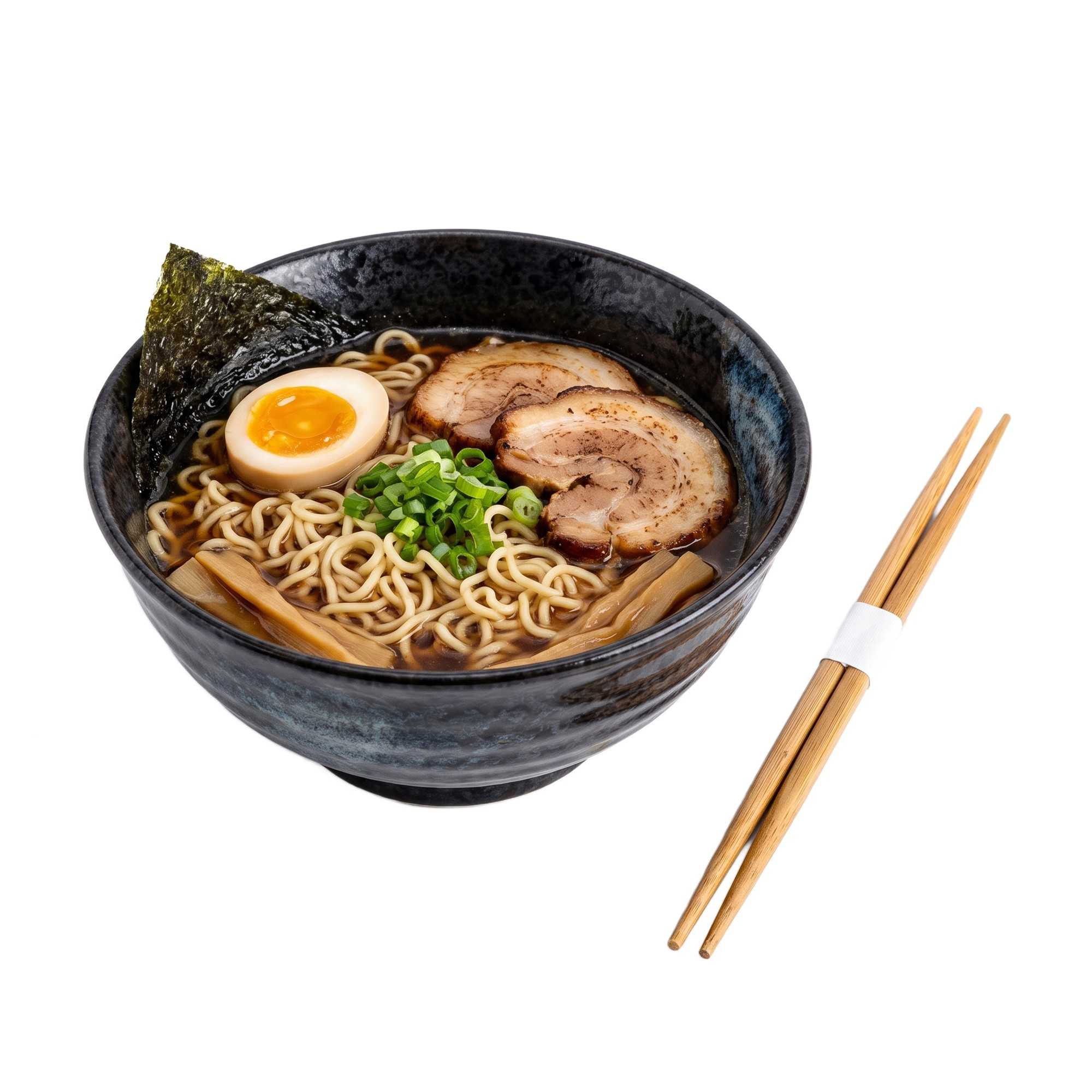 Bambuddha Carbonized Bamboo Contour Chopsticks - Disposable - 9 1/2" x 1/2" - 1000 count box