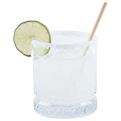 Bev Tek Natural Hay Cocktail Straw - Biodegradable - 5