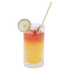Bev Tek Natural Hay Drinking Straw - Biodegradable - 8